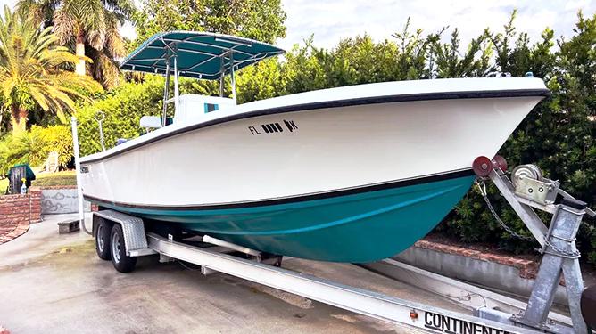25 ft 1995 Contender 25 Open