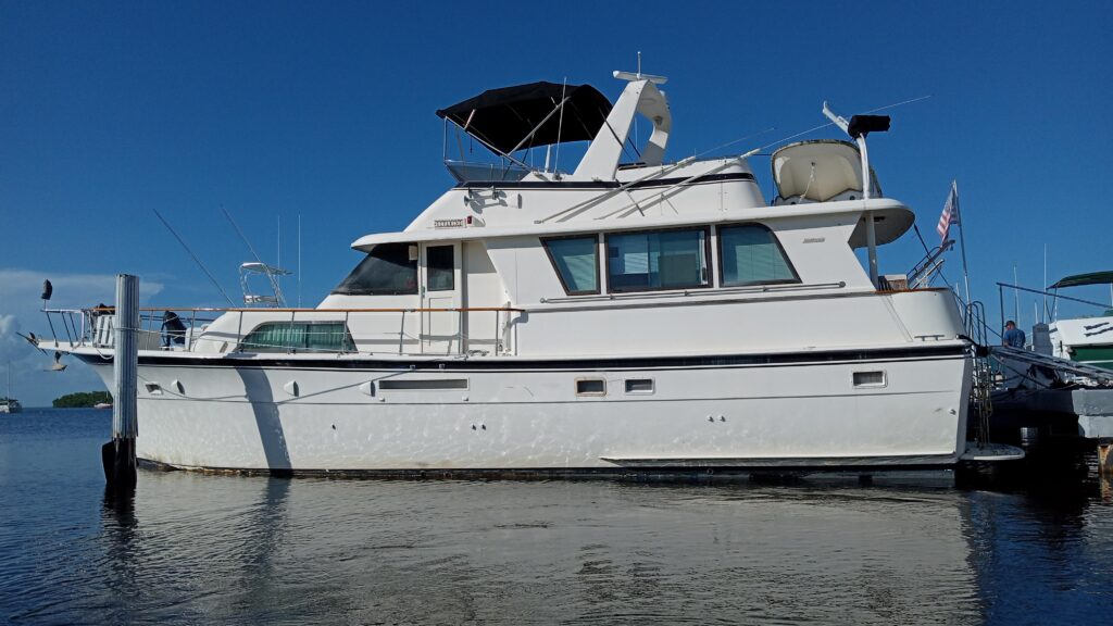 53.67 ft 1986 Hatteras 53 Extended Deckhouse Motor Yacht